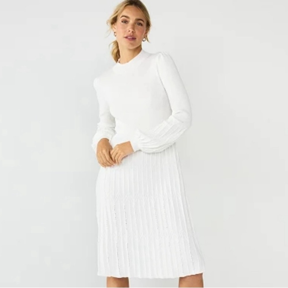 Women's DRAPER JAMES RSVP Long Sleeve Sweater Dress